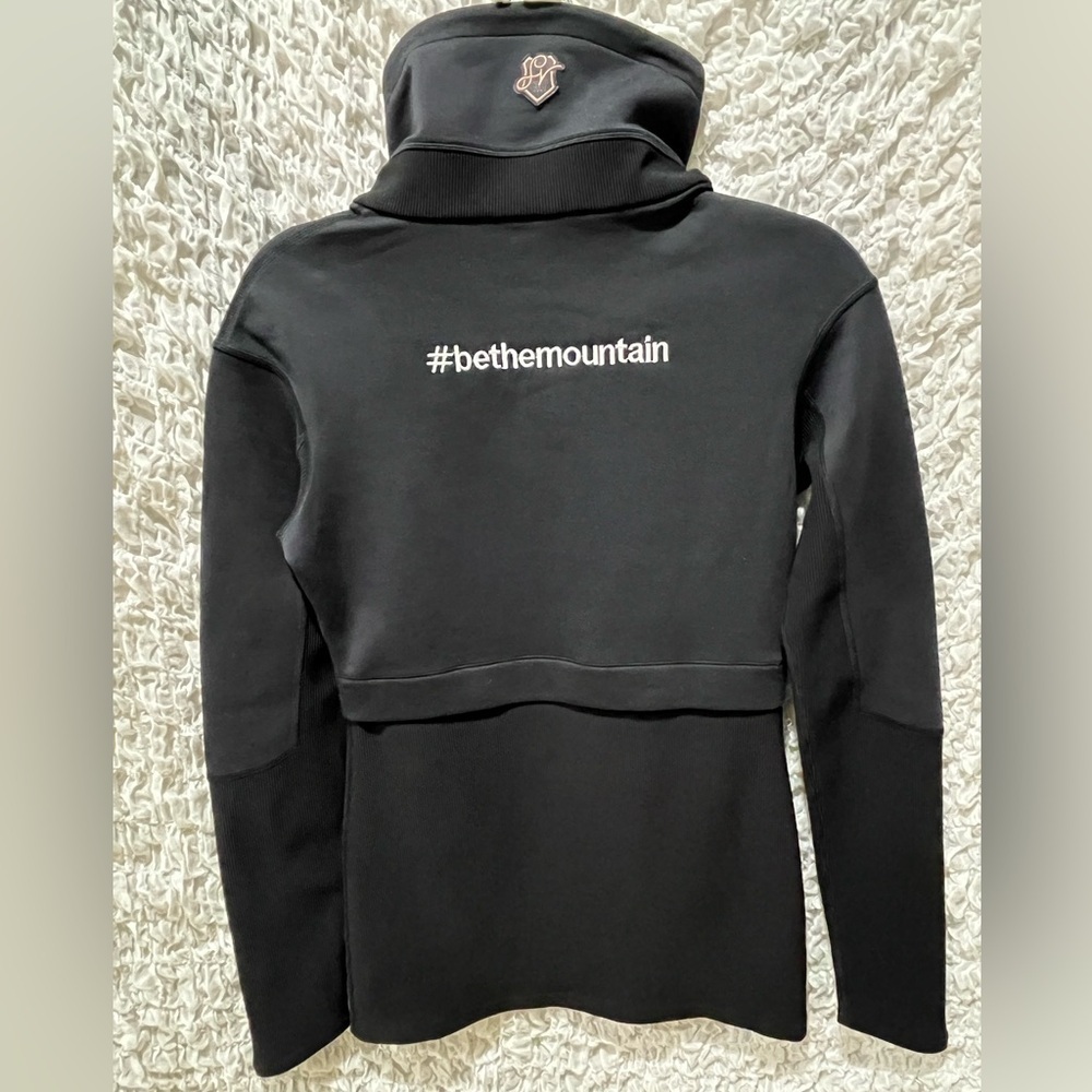 Under Armour Black High-Neck QUARTER ZIP Pullover, GEORGIA STATE TENNIS SIZE SM - Picture 7 of 10